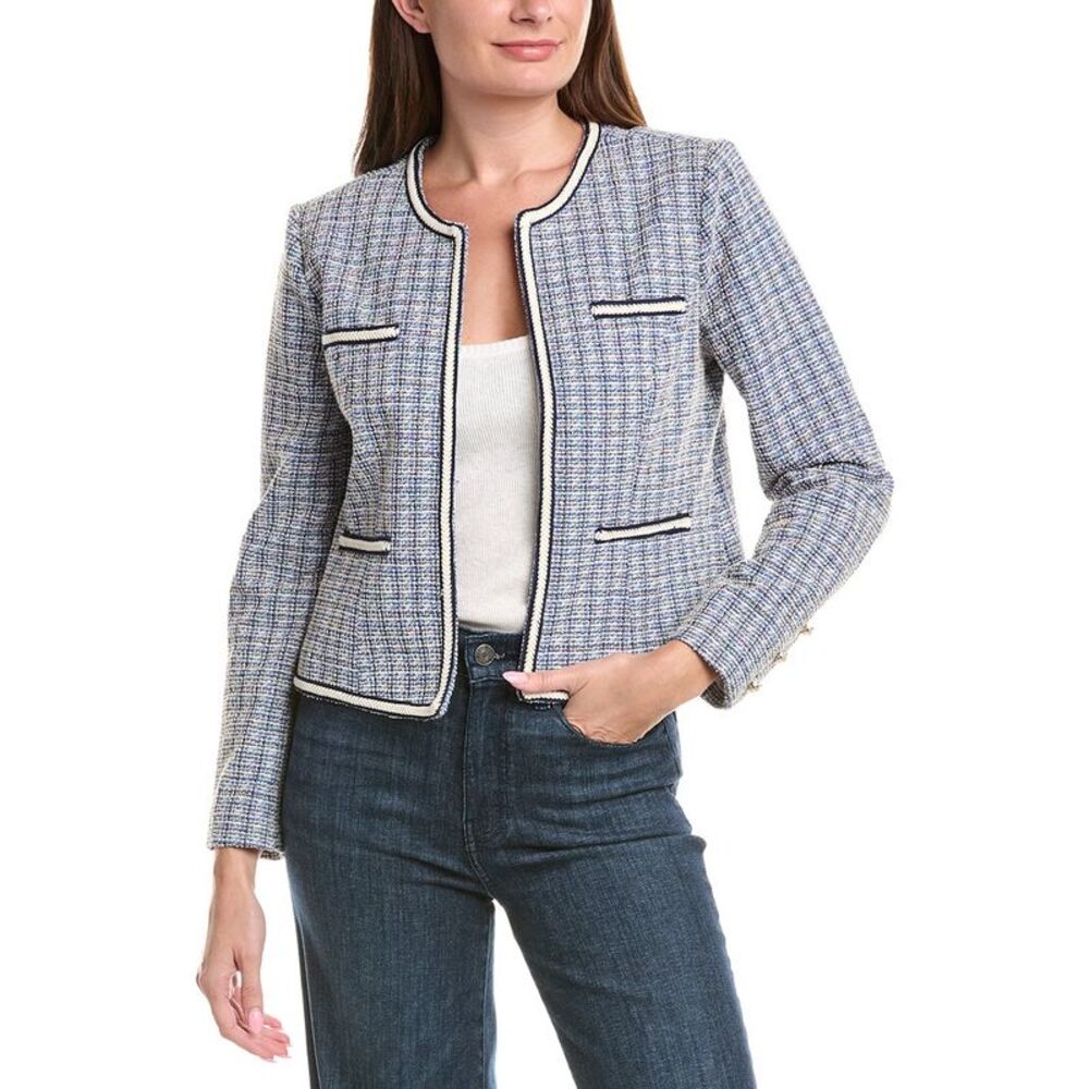 Nanette Nanette Lepore Womens  Jacket, Blue